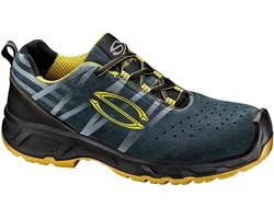 SIR SAFETY MALIBU CPS Veiligheidsschoenen S1PS HEREN Werkschoen Grijs - Glasvezel Neus en Composiet Tussenzool - Antislip SR - Ademend