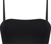 Hunkemöller Dames Lingerie Bandeau Bralette Smooth - Zwart - maat S