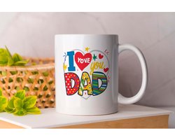 Mok Captain Dad - cadeau - gift - vader - dad - beste vader ter wereld - verjaardag - vaderdag - best dad in the world - father - liefde - cute