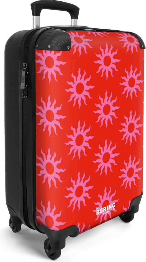 NoBoringSuitcases.com® - Handbagage reistrolley koffer lichtgewicht ...