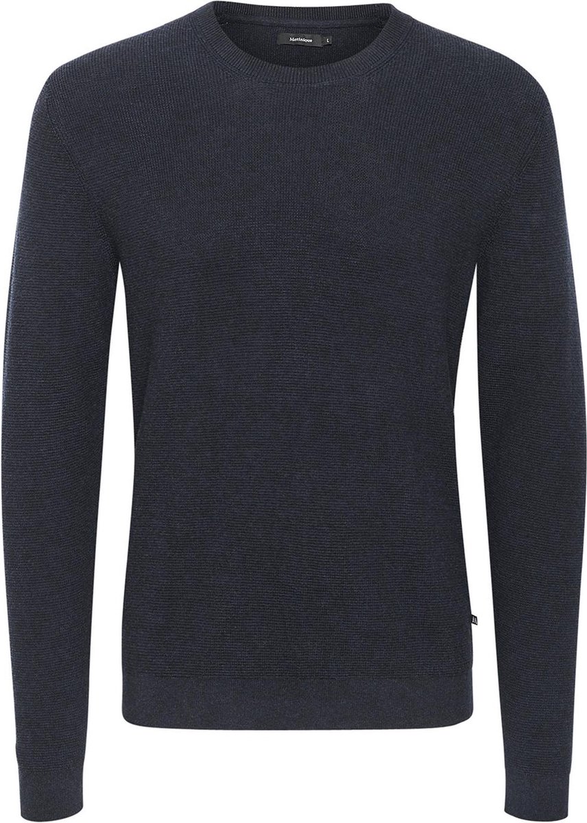 MATINIQUE Malagoon Truien & Vesten Heren - Sweater - Hoodie - Vest- Donkerblauw - Maat XL
