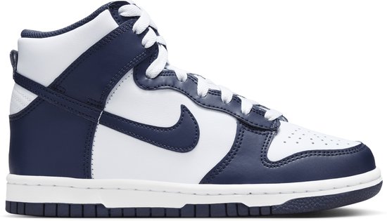 Nike Dunk High 'Football Grey Midnight Navy' (GS) maat