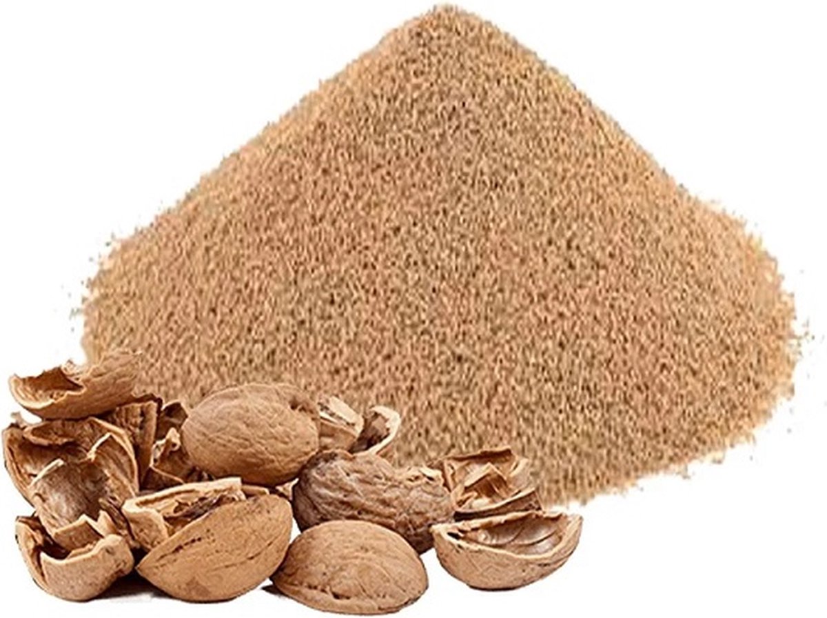 Goedkoopste Walnoten Poeder 100 Zuiver 1kg - Gemaakt van Walnoot doppen - Walnut shell powder