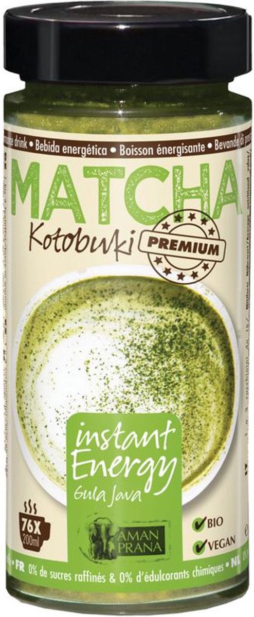 Goedkoopste Amanprana Matcha Kotobuki Bio 230 gr