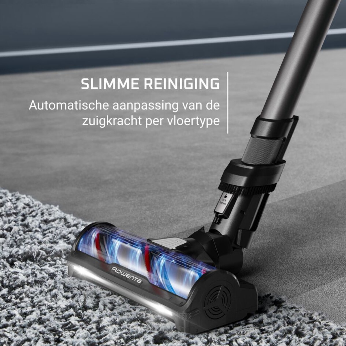 Rowenta X-Force Flex 12.60 NEO RH9LC1 - Steelstofzuiger - Draadloos - Met Dweilfunctie - Flexibele buis - LED verlichting zuigmond - 150 Airwatt - 60 min. gebruikstijd — afbeelding 5