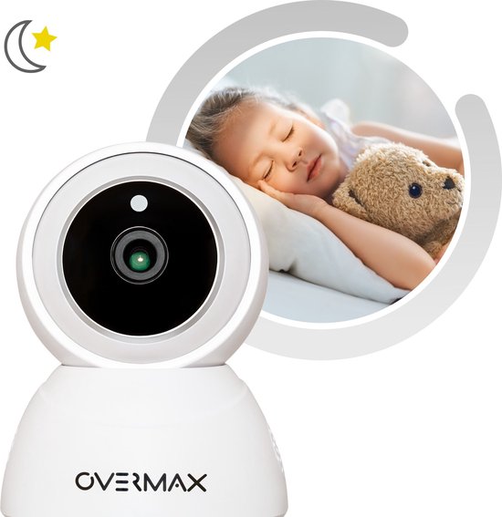 Overmax Camspot 3.7 - Babyfoon - IP camera - Draadloze camera - Full HD
