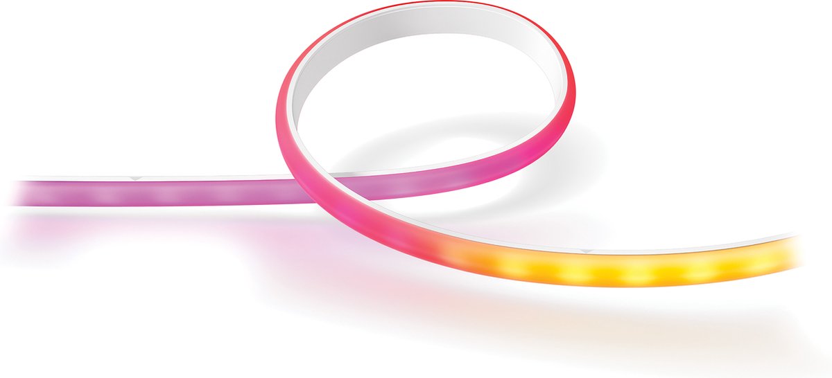 Philips Hue gradient lightstrip 1 meter uitbreiding - White and Color Ambiance - Bluetooth — afbeelding 2