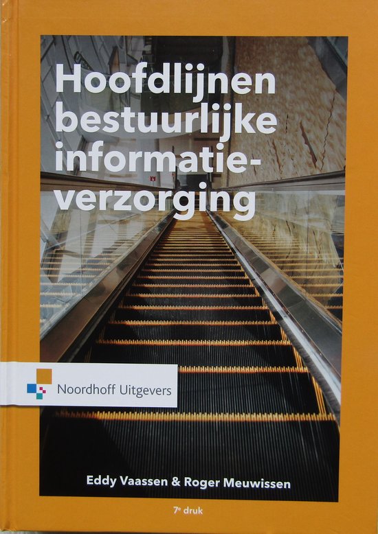 Hoofdlijnen bestuurlijke informatieverzorging - cover