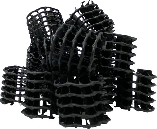 Aquaking zak á 100L Hel-X Biocarrier 25x25mm /Bewegend Bed/Moving bed/ Filtermedia/ helix/ helx