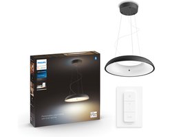 Philips Hue Amaze hanglamp – warm tot koelwit licht – zwart – 1 dimmer switch