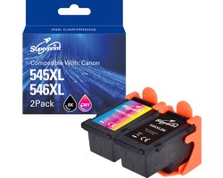 Superprint 545 546 XL Inktcartridge Geschikt voor Canon PG-545XL CL-546XL - Multipack - Hoge Capaciteit