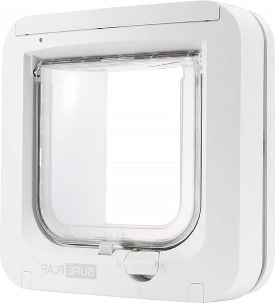 Sureflap dualscan microchip kattenluik wit - Van Noord's Dierenvoeders