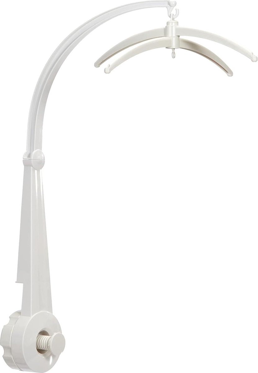 Baby mobiel met muziek - Stangen - Muziekmobiel Zonder Muziekmodule 57x34x45 cm Wit baby mobiel met muziek