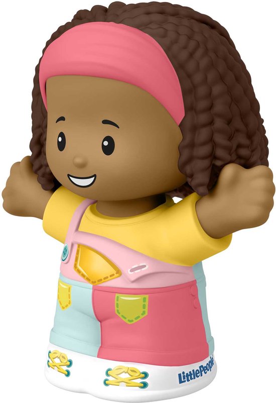 Fisher-Price Little People Girl in Overalls van Fisher Price — afbeelding 5