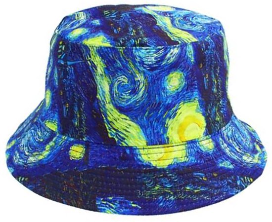 Bucket Hat - Visserhoedje Sterrennacht - Van Gogh
