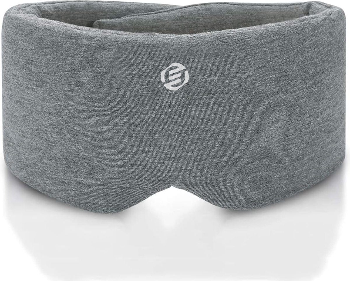 Equivera Slaapmasker Bluetooth - Slaap Koptelefoon - Hoofdband met Speakers - Mannen en Vrouwen - Slaapmasker met Speakers - 100% Verduisterend - Incl. White Noise en Binaural Beats