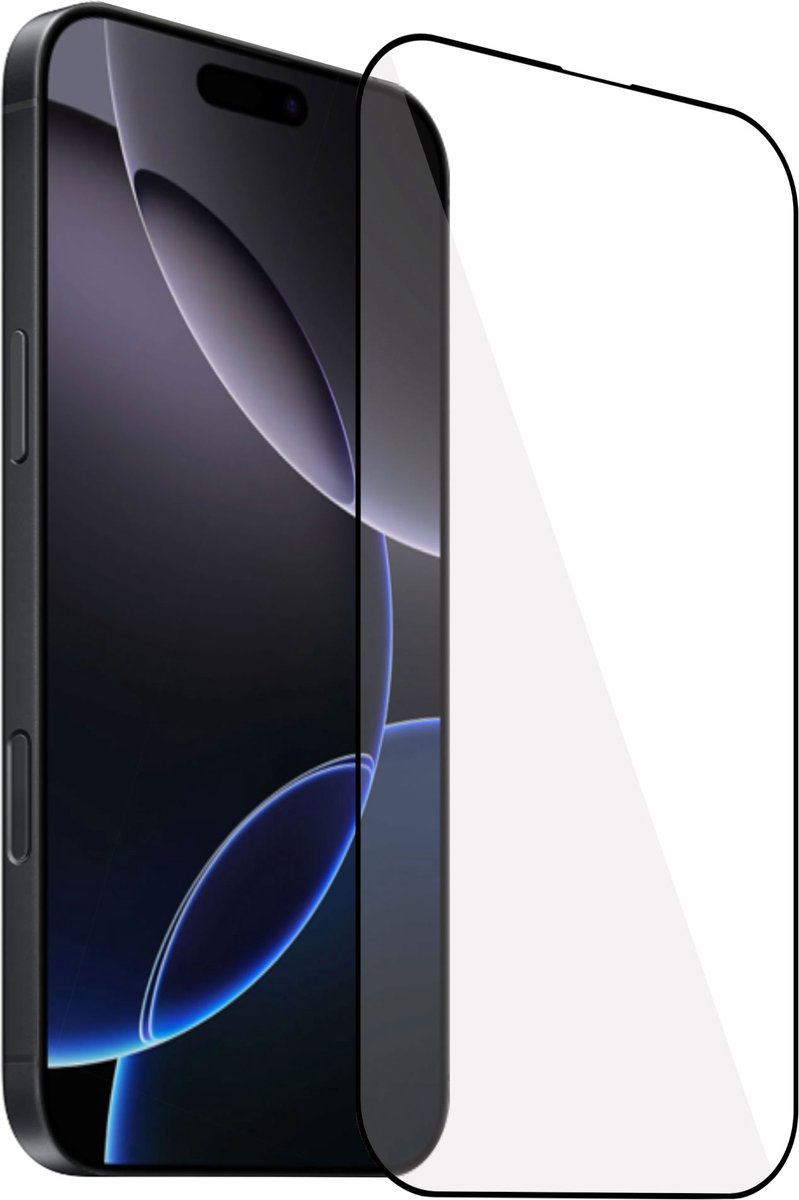 Geschikt voor Apple iPhone 16 Pro - Screenprotector - Gehard Glas - Full GuardCover