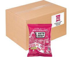 Autodrop - Snoep - Mini Cadillacs Uitdeelzakjes Vegan - 10 zakken - 200 gram