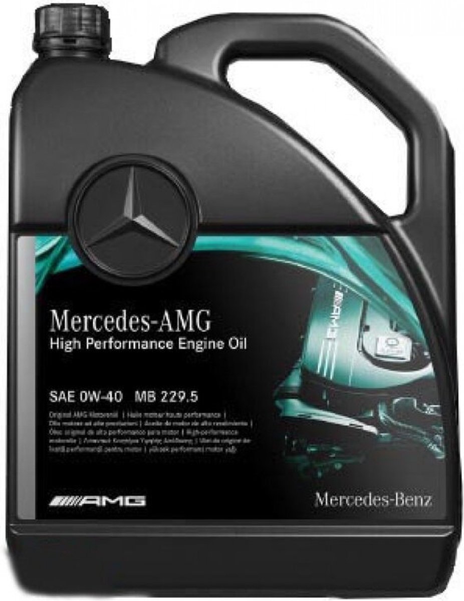 Mercedes Benz AMG motorolie 0w40 5 Liter