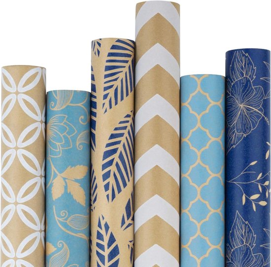 Inpakpapier rol 50 cm x 200 meter - groen gouden ruit Inpakpapier rol 50 cm x 200 meter - groen gouden ruit