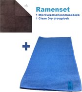 Set de vitres Chiffons pour vitres Chiffons en microfibre de verre Séchage des vitres en tissu Nettoyer Sec Vert / Jaune