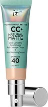 It Cosmetics Your Skin But Better CC+ Natural Matte SPF40 Foundation - Matte & Stralende Finish - Fair Light - 32ml