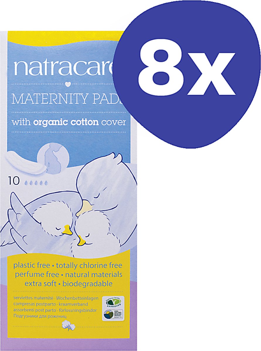 Goedkoopste Natracare Zoogcompressen (8x 26 stuks
