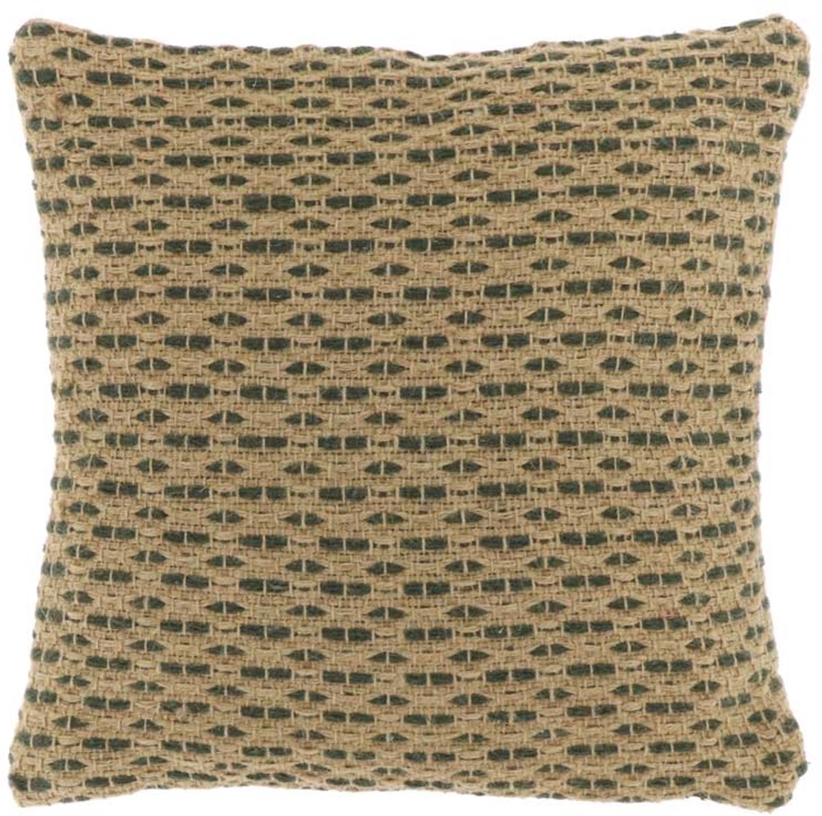 Unique Living D- Unique Living - Kussen Yuna 45x45cm Winter Green Groen