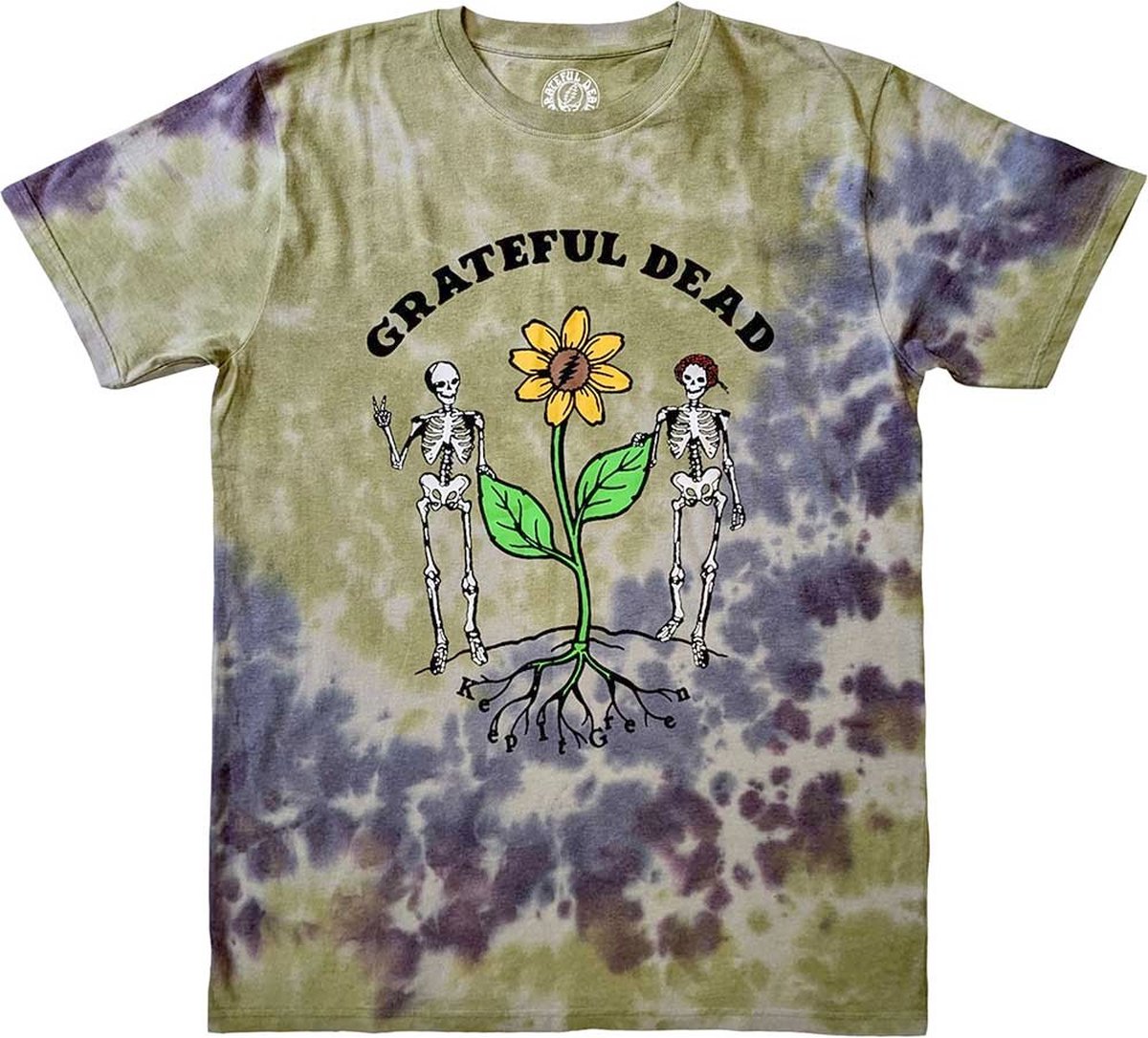 Grateful Dead - Keep It Green Heren Tshirt - M - Multicolours