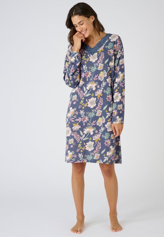 Camicia Da Notte Damart Morbida - Costine Interlock, Comoda E Calda