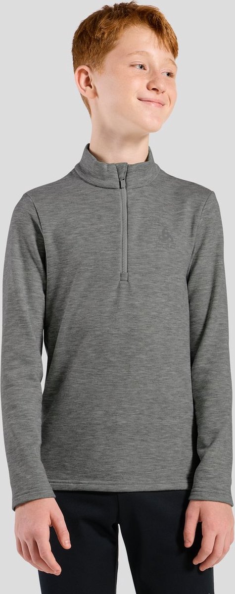 Odlo Kinder Midlayer 1/2 Zip Berra 542499 Melange Grijs