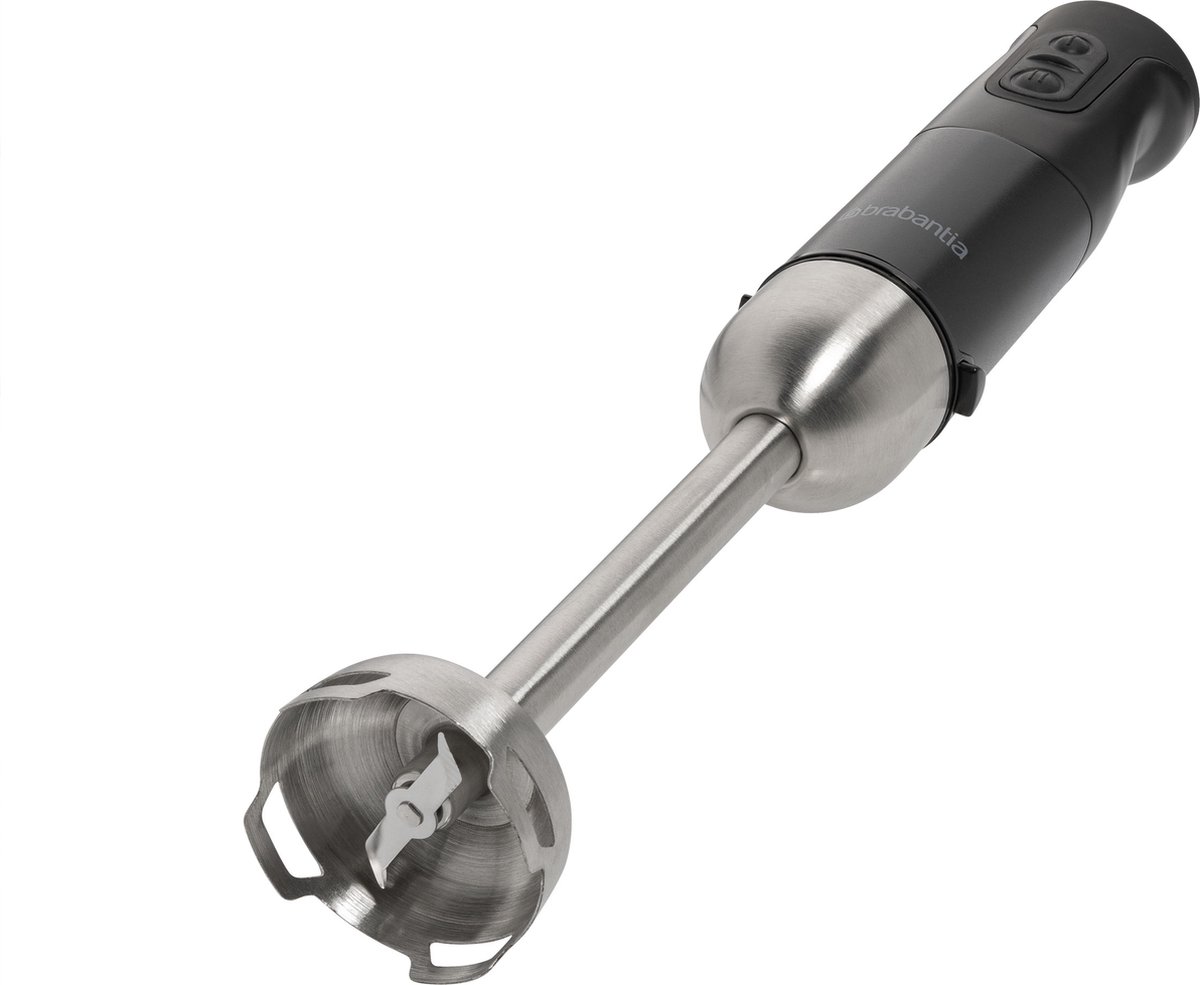 Brabantia BBEK1060MB Staafmixer - 1000 Watt - 8 Snelheden - Turbo-functie - RVS - Zwart
