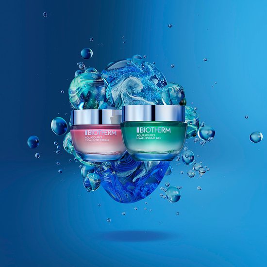Biotherm Aquasource Cica Nutri Cream – Hydraterende Gezichtscrème Voor Vrouwen - Voor Droge en Gevoelige Huid - Ceramiden - 50ml