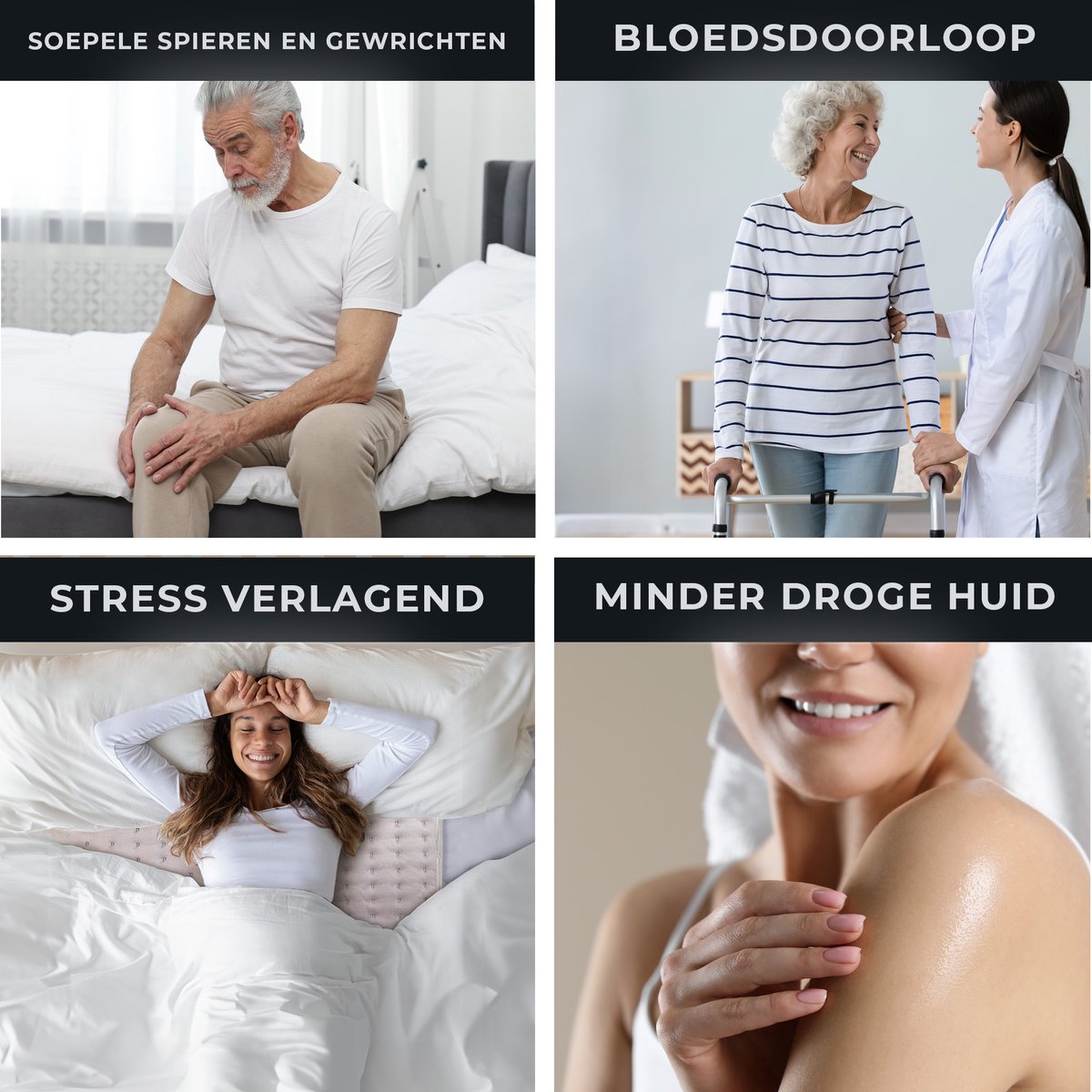 Afbeelding 3 van STAUS&BACH CozySnug - 1 persoons elektrische onderdeken (100W) - Warmtedeken met 6 warmtestanden en timer (2, 4 en 6 uur) - Wasbaar deken - 150x80 cm - Dusty Pink