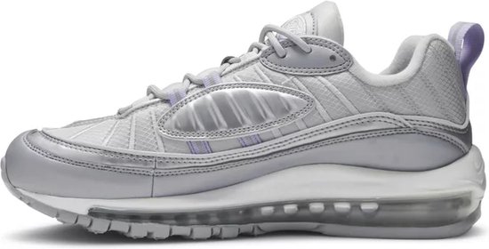 Nike Air Max 98 Vast Grey Purple Agate maat EU42 BV6536 001 zilver paars . bol