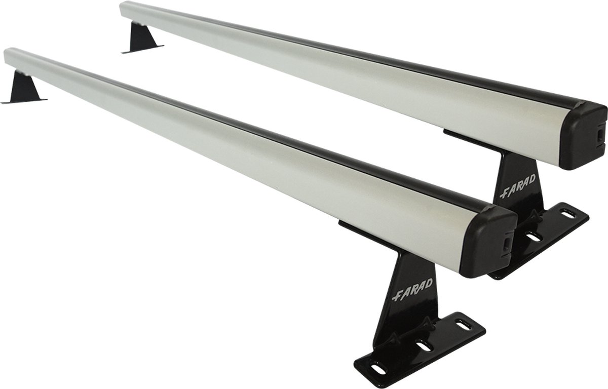 Farad Dakdragers Bestelbus Peugeot Bipper 2008> - Aluminium - 100kg Laadvermogen - Set van 2