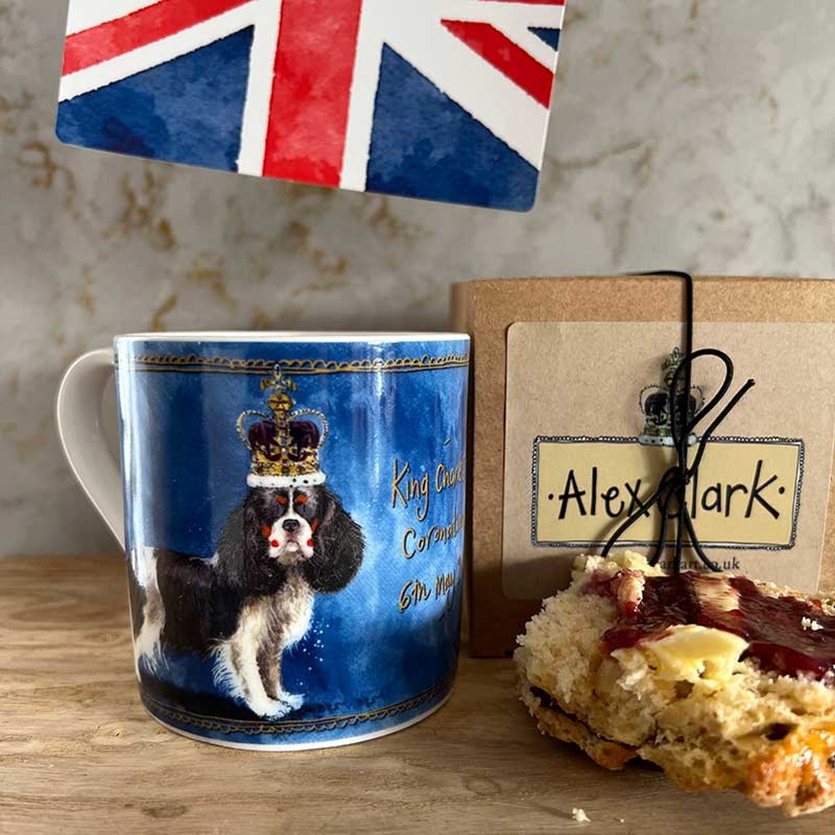 Alex Clark King Charles III Coronation Mug ~ Mok Koning Charles