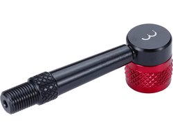 BBB Cycling Ventiel Adapter 90 Graden - Fietspomp Adapter Voor Moeilijk Bereikbare Plekken - Pompkop Presta Frans Ventiel - Opzetstuk AirPipe BFP-94