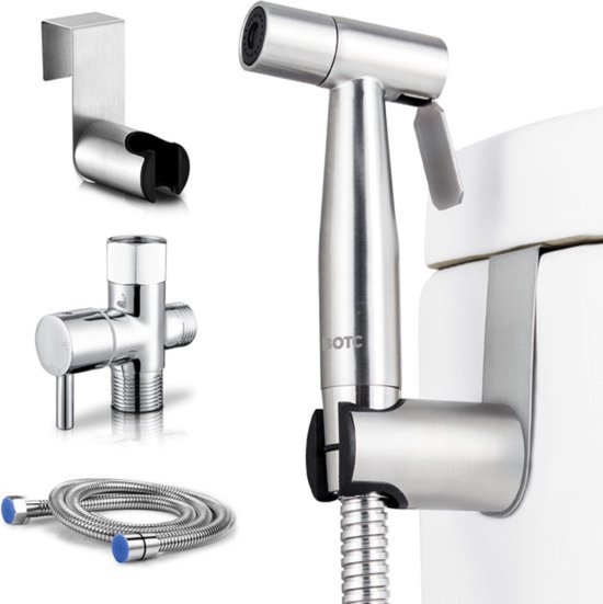BOTC Bidet Handdouche - Shattaf - Bidet Sproeier - Bidetkraan - Zliver