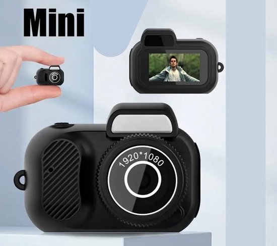 Camera Digitale 2MP Mini Fotocamera Portachiavi 1080P - Fotocamera Tascabile 2MP Con Schermo 1.44 Pollici Per Bambini Fotocamera Digitale 1080p Compatta Bambini