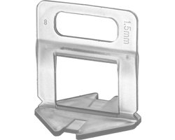Tegelclips 1,5 mm 3000 stuks | leveling clips