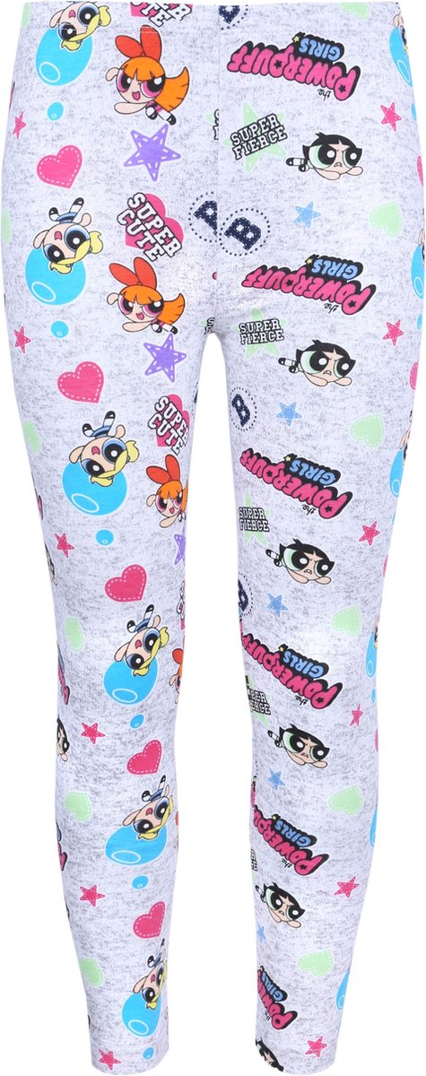 Grijs-gemarmerde Leggings Powerpuff Girls