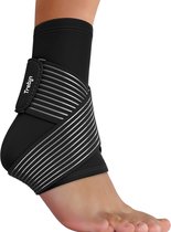 Trebin Enkelbrace - Enkel Bandage - Voet Brace - Enkel Brace - Enkelsteun - Enkelondersteuning - Neopreen - Dames - Heren - Zwart - One Size