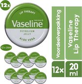 Bol.com Vaseline Lip Therapy - Lippenbalsem - Aloe Vera - 12 x 20g aanbieding