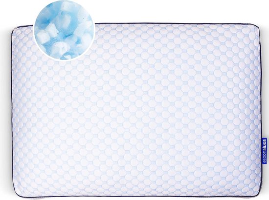 Kussen Viscoélastique Réglable - Ergonomique - 1 Pièce - Aloe Vera Differentes Tailles