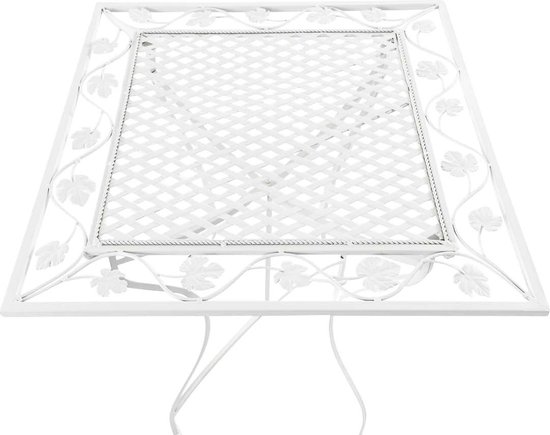 Franse bistrotafel teakhout inklapbaar