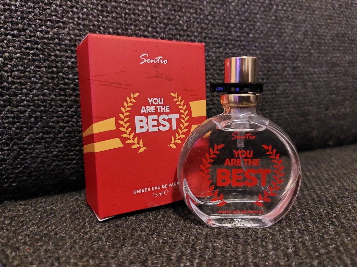 Goedkoopste Sentio Unisex Eau de Parfum - 15 ml - You Are the Best - Parfum Geschenkverpakking | Perfect als klein cadeautje! - Mini Parfumcadeau
