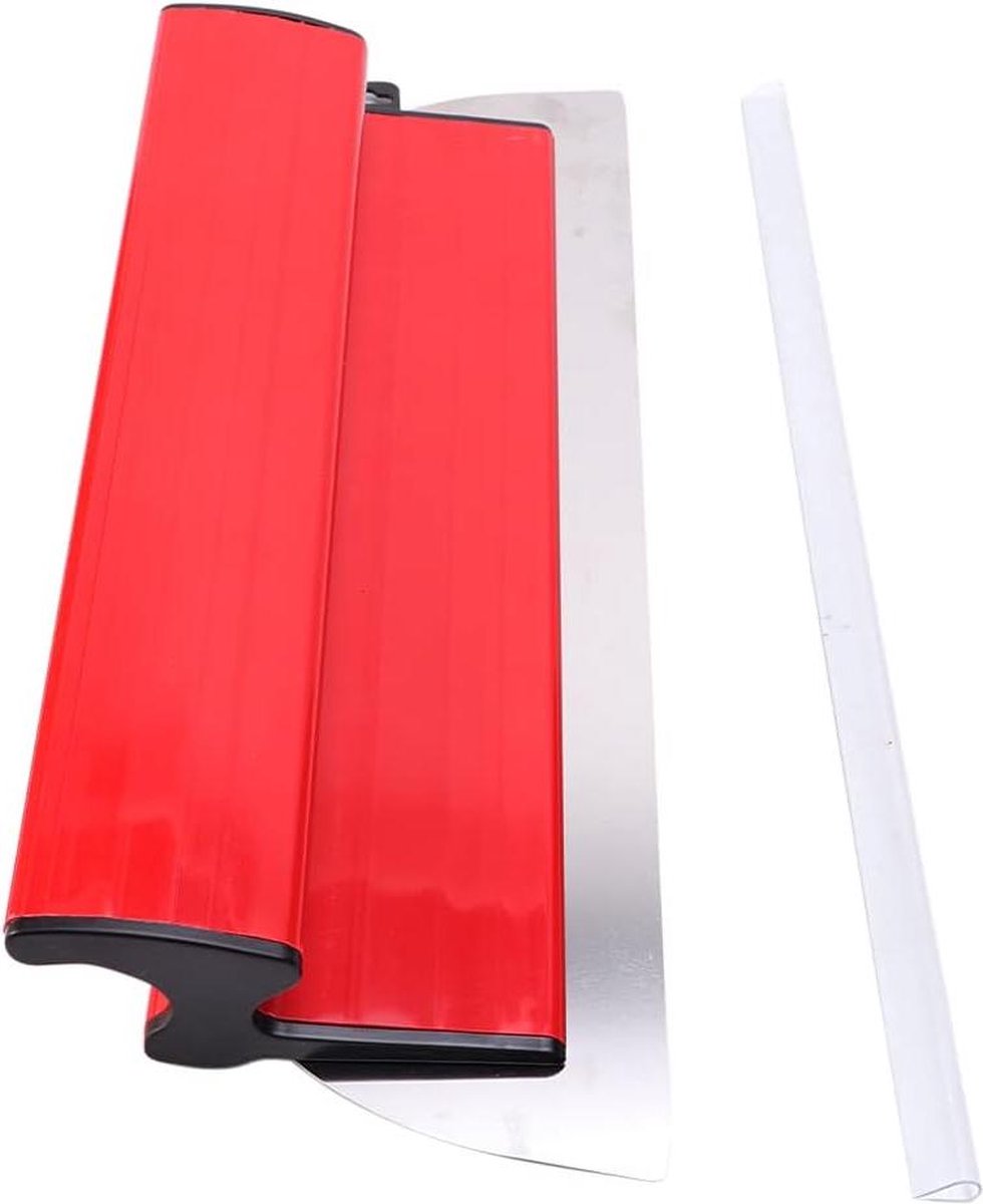Smoothing/Knock-Down Schraper Mes-e | Aluminium & Roestvrij Staal Constructie | Gipsplaat Gipsplaat Wandplaat Gipsplaat