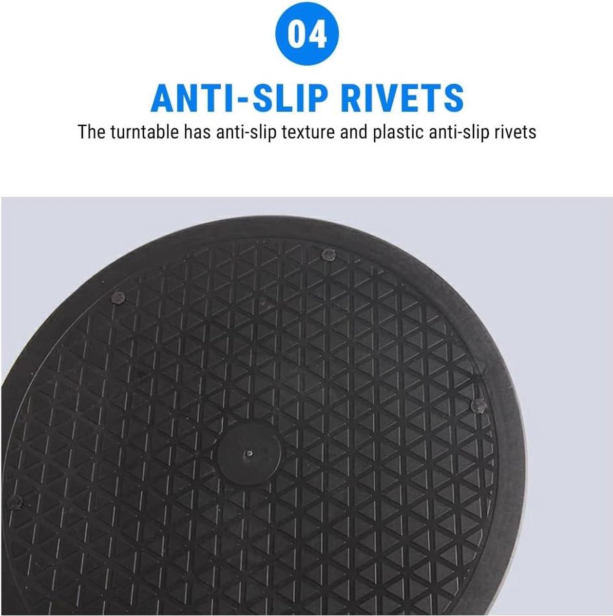 Uadme Plateau Tournant, Plateau Rond Rotatif 360