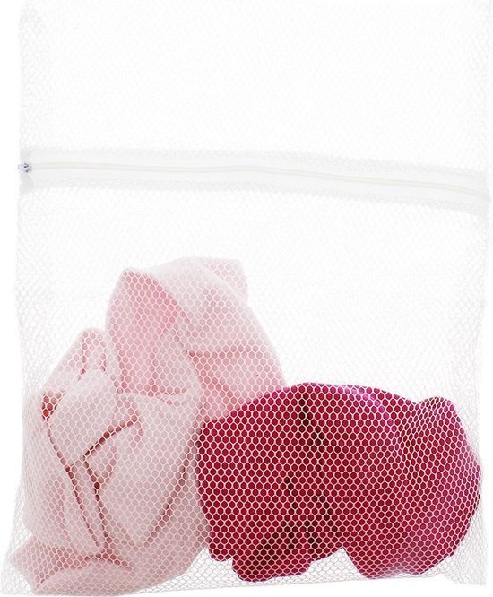 Tyqour 4 stuks netwaszakken, gevoelige waszakken, waszak 30 x 20 cm, klein wasnet voor fijne was, waszak voor wasmachine, waszak voor ondergoed, lingerie